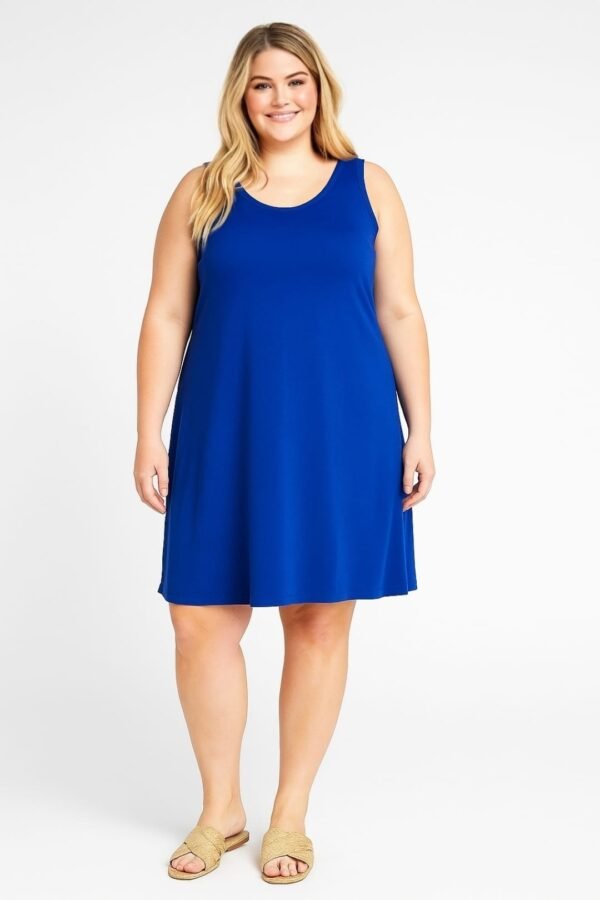 ♥LIZ♥ (VESTIDO CORTO SIN MANGAS) MORLEY BASTON FINO