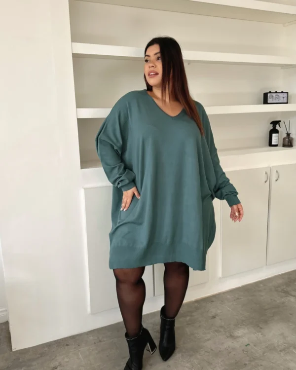 no04ㆍMaxi Sweater Havanaㆍ (cuello especial)