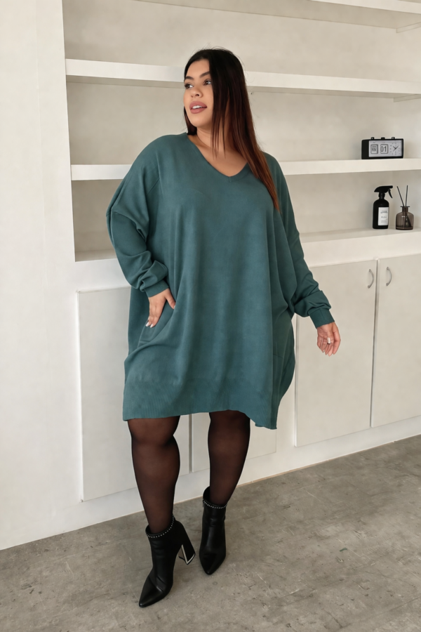 no04ㆍMaxi Sweater Havanaㆍ (cuello especial)